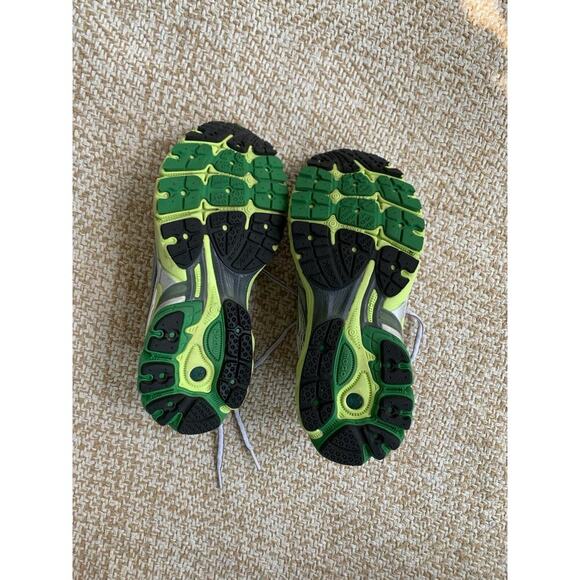 Brooks Womens Ghost 4 Evolution Athletic Shoes Silver Green Mesh Running 6.5 - Picture 4 of 10